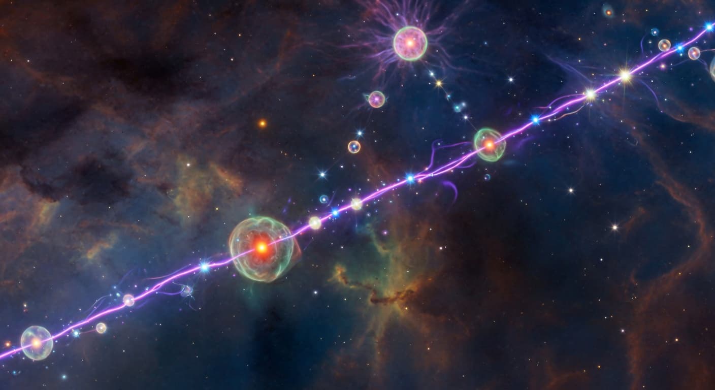 Strings of Pearls: Star Formation Along Cosmic Currents