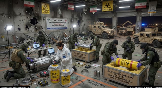 Seizure of Centrifuges and Highly Enriched Uranium
