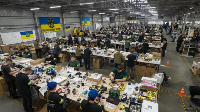 Ukrainian Drone Factory