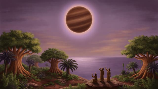 Proto-Saturn and the Purple Dawn