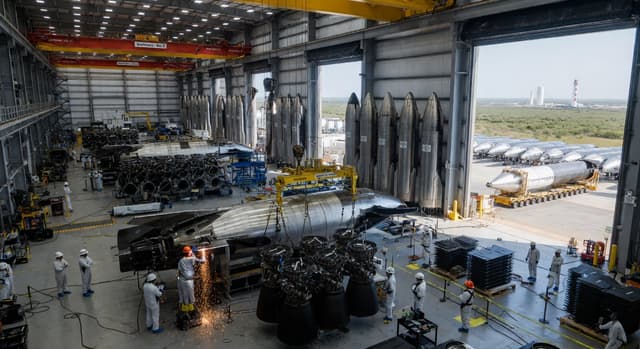 Starfactory production line enabling rapid reusability
