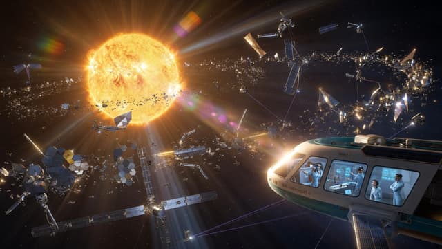 Stellar engineering and Dyson swarm construction, 2120s+