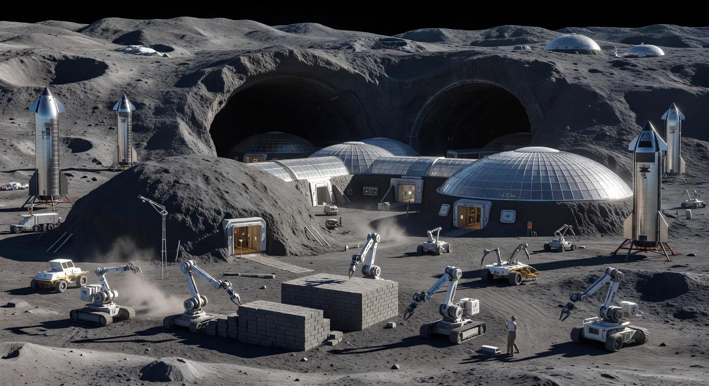 Lunar Lava Tube Base 2060s